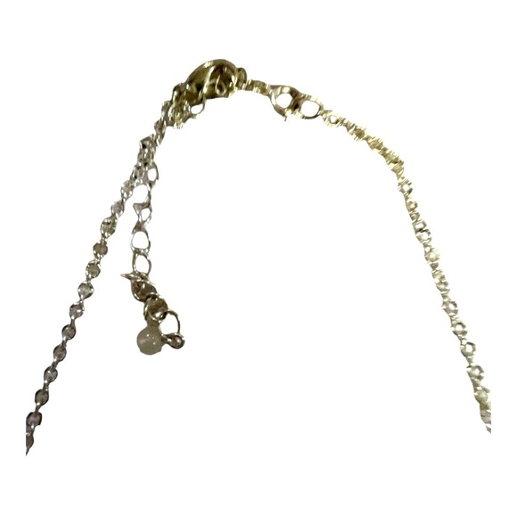 Elegant Silver Necklace with Multicolor Head Clusters - Picture 4 of 4